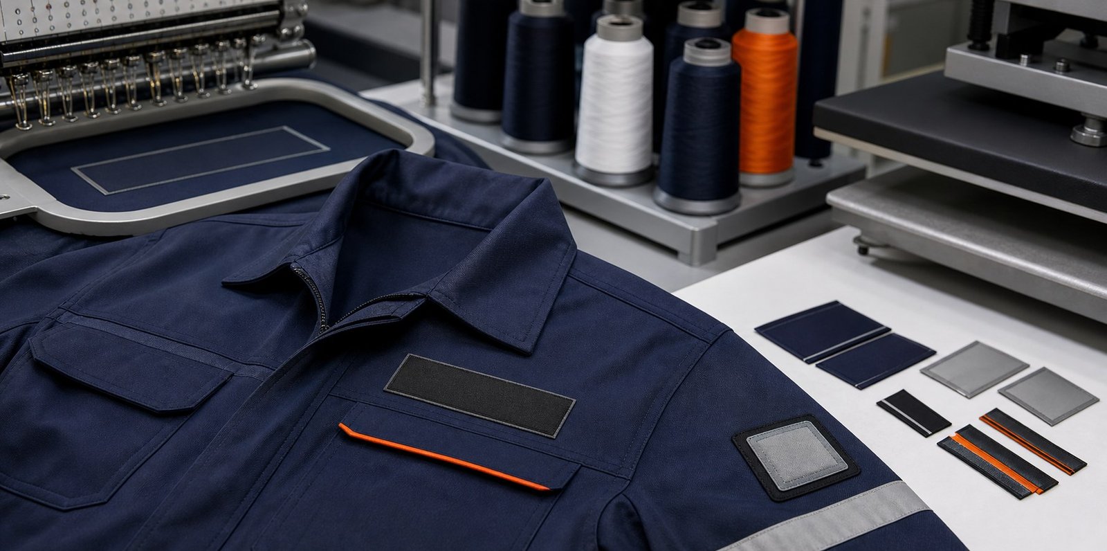 Workwear logo and brand identity options