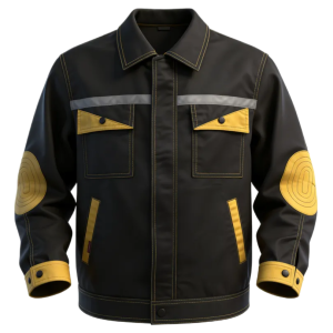 GH154 Black / Yellow Technician Uniform