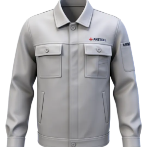GH26101 Light Grey Long-Sleeve Workwear